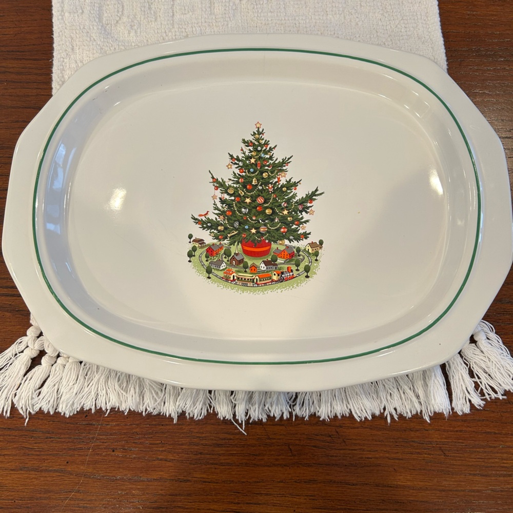 12x15 Christmas Platter